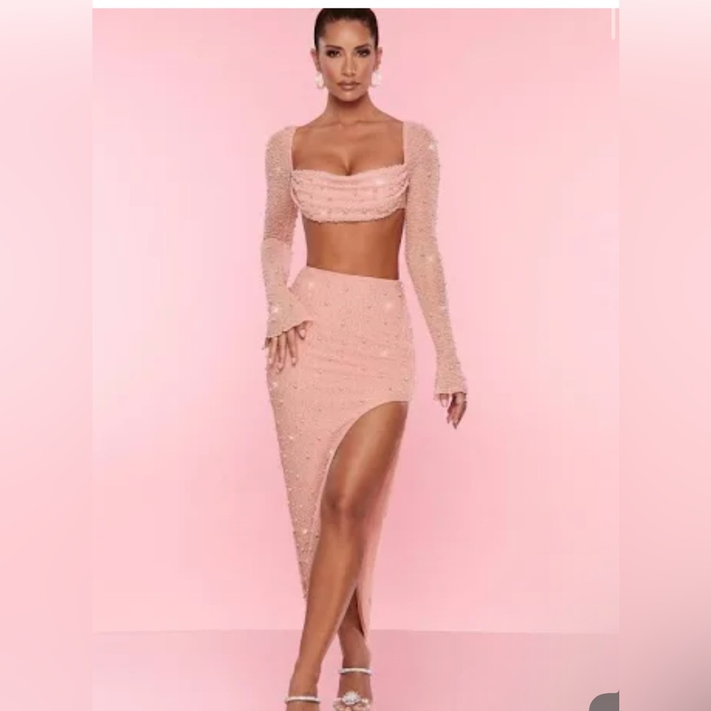 Elegant Pink Women's Skirt